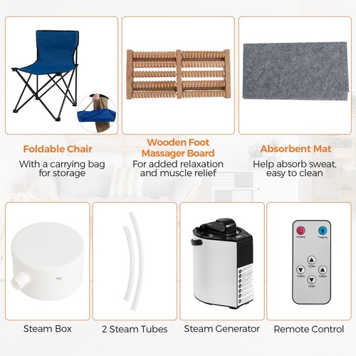 Portable steam sauna - tent, or