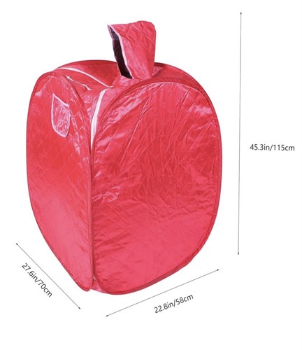 Portable foldable sauna box - portable,