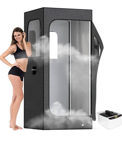 Portable steam sauna full size - full,