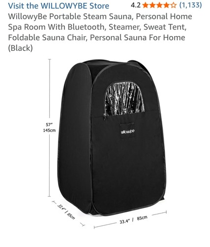 Portable steam sauna tent with - portable,