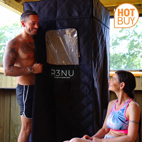 R3nu portable wet steam sauna - r3nu,